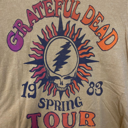 The Grateful Dead Spring Tour 1983 T-Shirt Size Small
