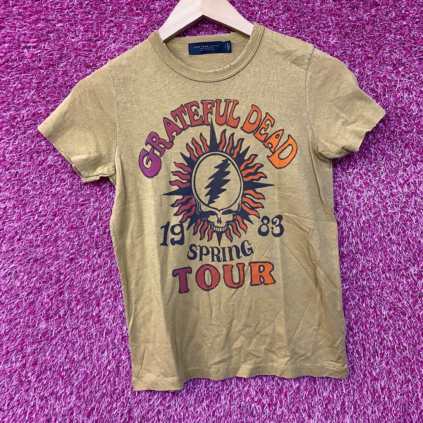 The Grateful Dead Spring Tour 1983 T-Shirt Size Small