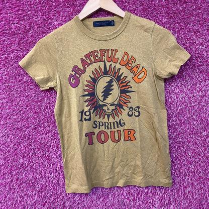 The Grateful Dead Spring Tour 1983 T-Shirt Size Small