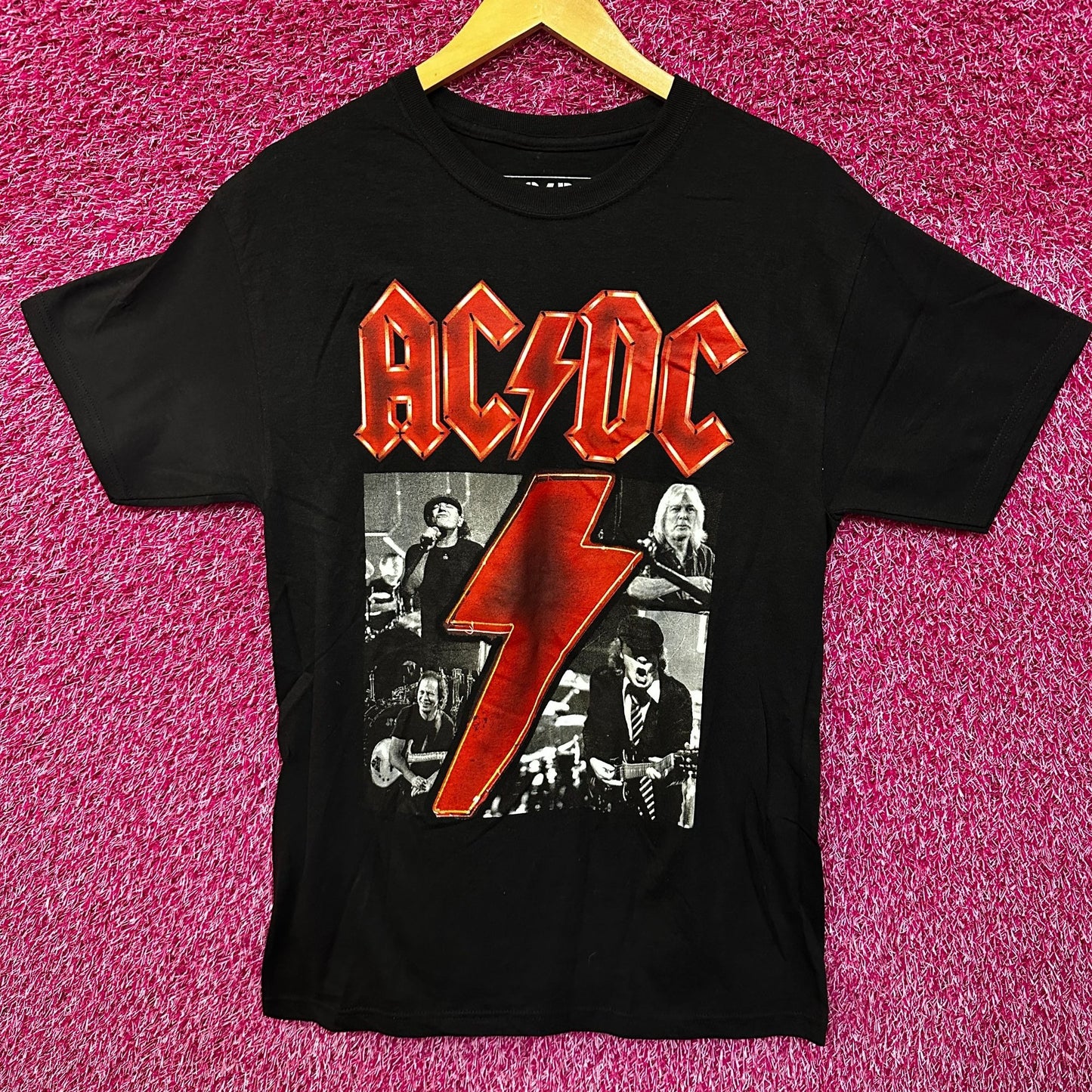 AC/DC Retro Rock Tshirt size Medium