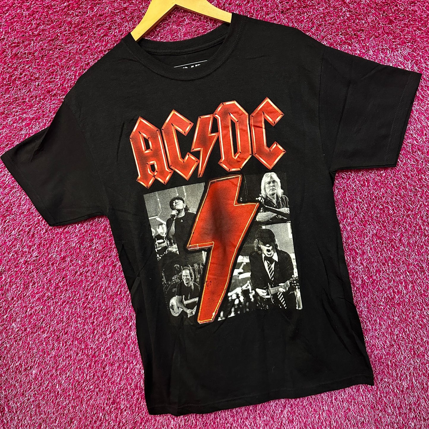 AC/DC Retro Rock Tshirt size Medium