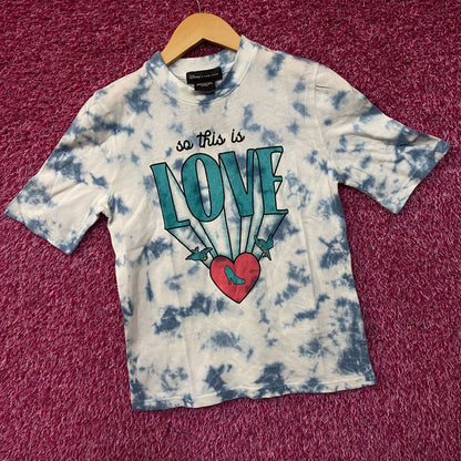 Disney x Junk Food Cinderella So This Is Love Tie-Dye T-Shirt Small