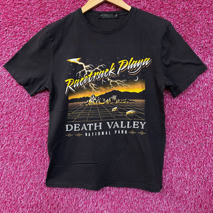 Junk Food Clothing Racetrack Playa Death Valley Women's Vintage Style Tee Small