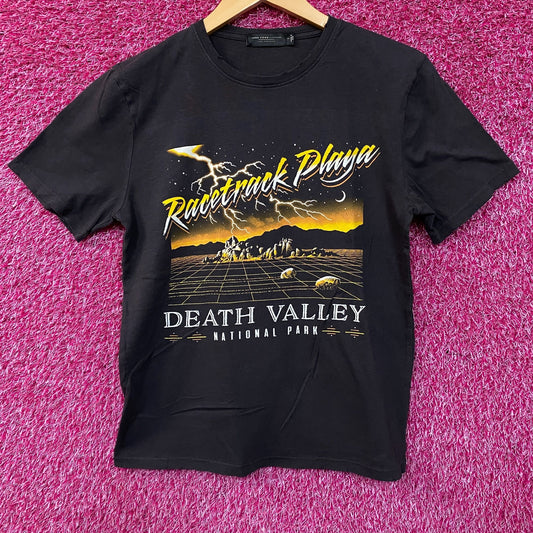 Junk Food Clothing Racetrack Playa Death Valley Women's Vintage Style Tee Small