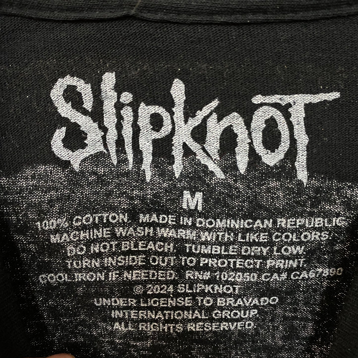 Slipknot Heavy Metal Band Self-Titled Album Cover Art T-Shirt Medium