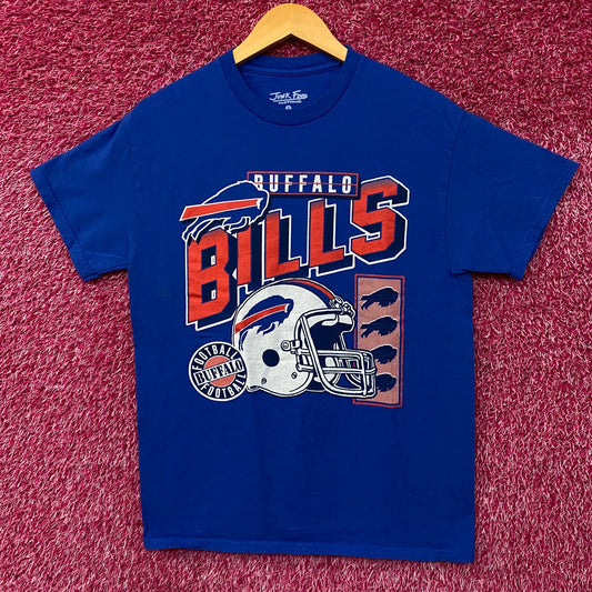 Junk Food Clothing NFL Buffalo Bills Checkdown Flea Market Tee Small