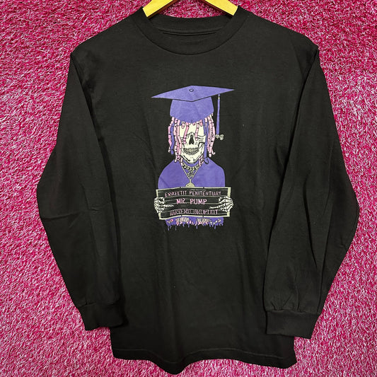Lil Pump Harverd Dropout Grad Mugshot Hip Hop Long Sleeve S