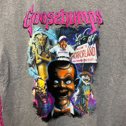 Goosebumps gray Tshirt size medium