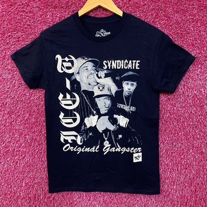 Ice-T Rhyme Syndicate 50th Anniversary of Hip Hop Graphic T-Shirt Small