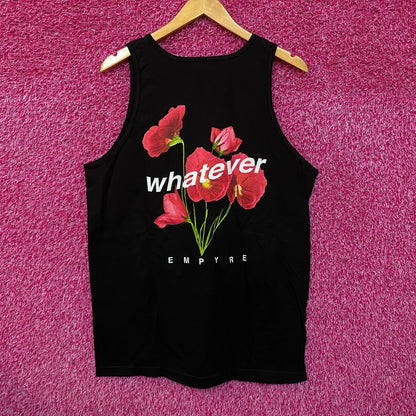 Empyre Whatever Orchids Wild Flower Streetwear Tank Top L