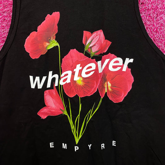 Empyre Whatever Orchids Wild Flower Streetwear Tank Top L