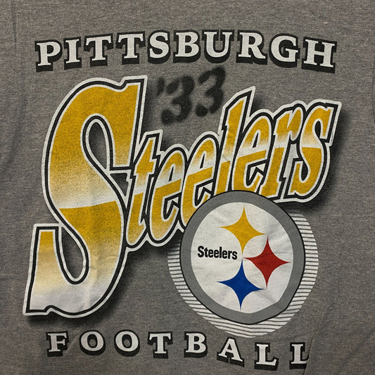 Junk Food Clothing NFL Pittsburgh Steelers Bootleg Flea Market Tee XS