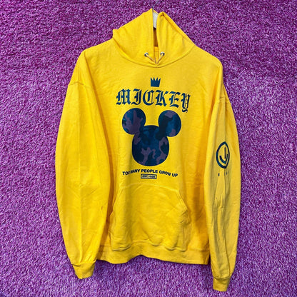 Crowned Mickey Camo Logo Disney Collection by Neff Hoodie L