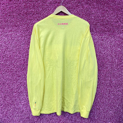 Carrots x Llama Lego Yellow Long Sleeve Tshirt size Extras Large