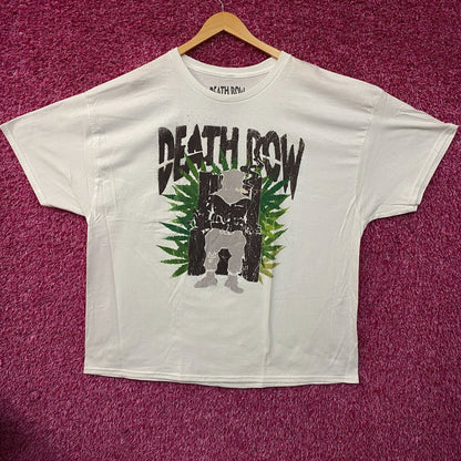 Death Row Records Puffy Electric Chair Inmate Logo Rap Tee 3XL