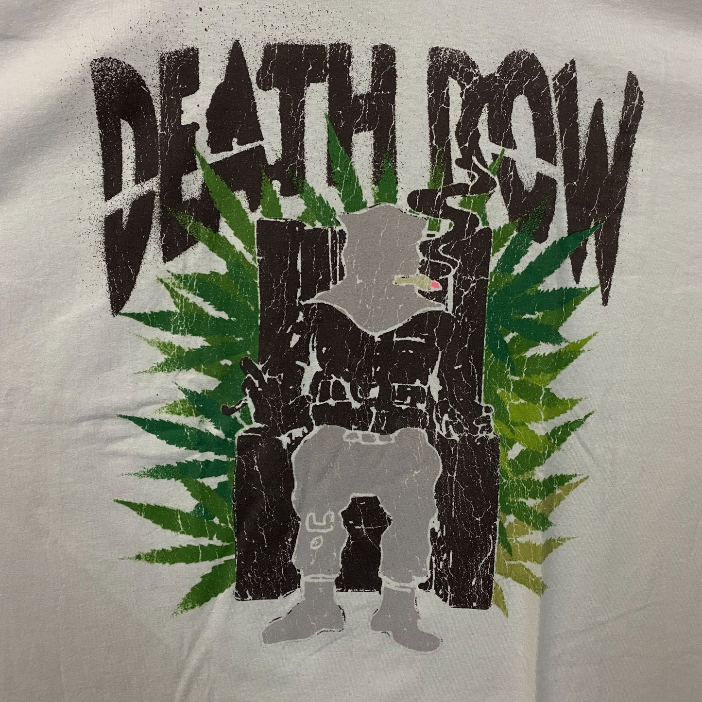 Death Row Records Puffy Electric Chair Inmate Logo Rap Tee 3XL