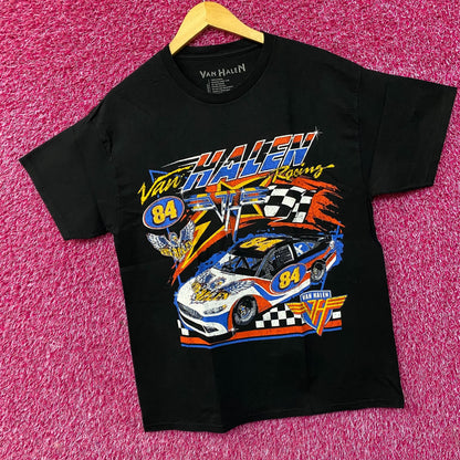 Van Halen Nascar Racing Car Graphic Design T-Shirt Medium