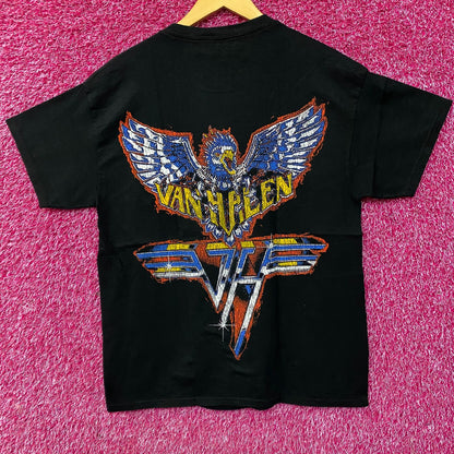 Van Halen Nascar Racing Car Graphic Design T-Shirt Medium