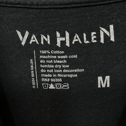 Van Halen Nascar Racing Car Graphic Design T-Shirt Medium