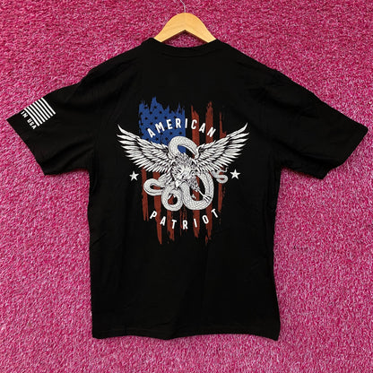 Bass Pro Shops American Patriot Flag Graphic T-Shirt Medium