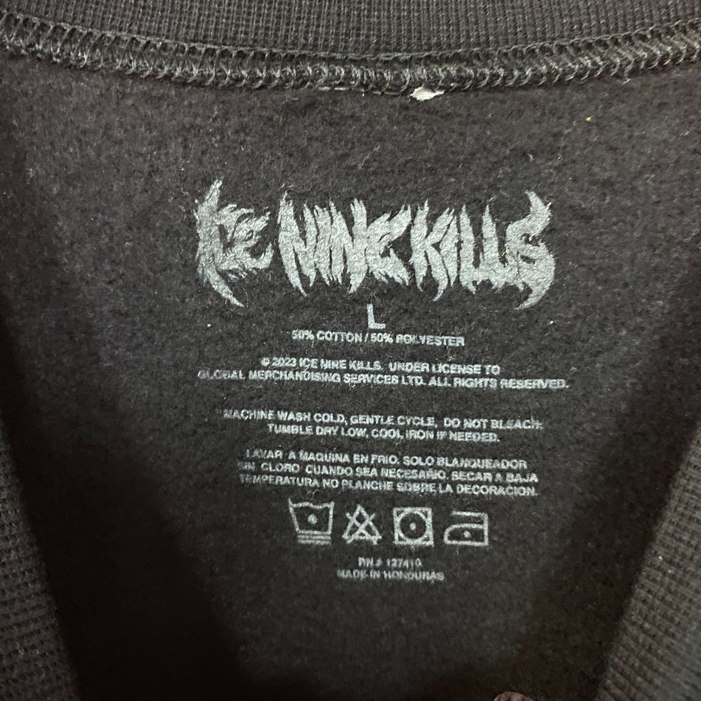 Ice Nine Kills You Will Believe in Me Krampus crewneck size Large