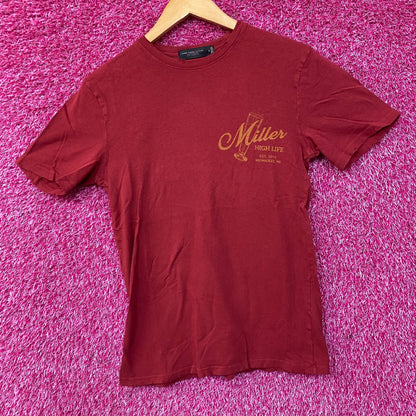 Junk Food Clothing Miller High Life Sportsman's Club T-Shirt XS