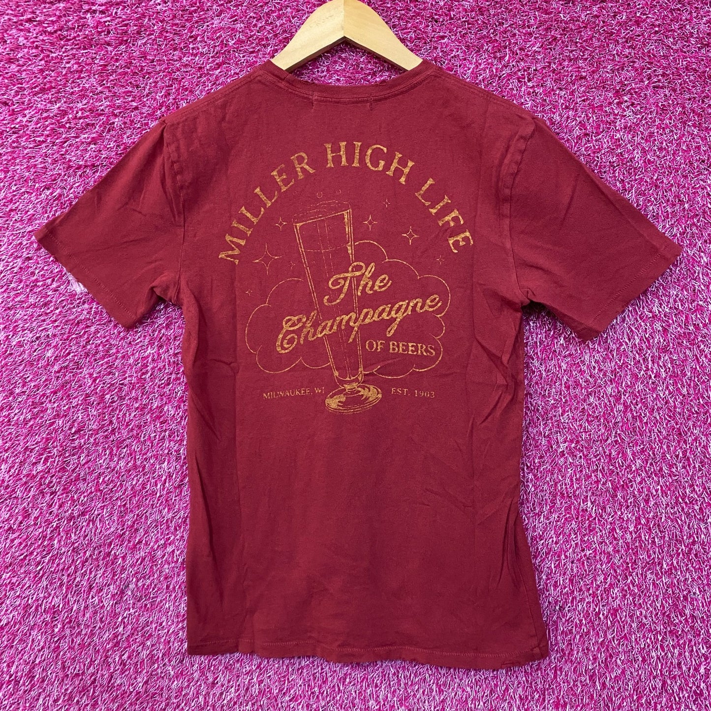 Junk Food Clothing Miller High Life Sportsman's Club T-Shirt XS