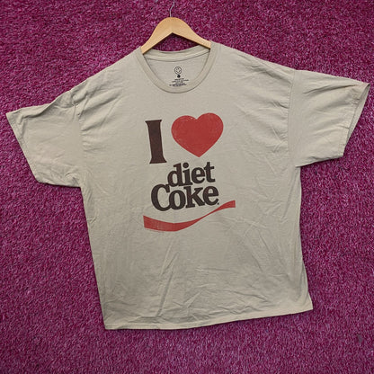 I Love Diet Coke Tshirt size XL