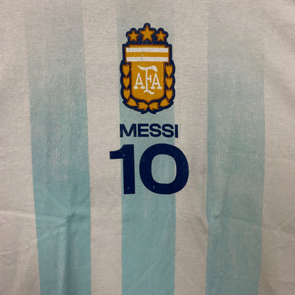 Adidas Argentina #10 Lionel Messi Graphic T-Shirt Large
