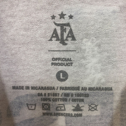Adidas Argentina #10 Lionel Messi Graphic T-Shirt Large