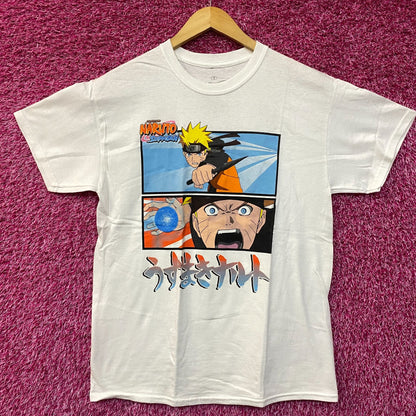 Naruto Shippuden Uzumaki Naruto Rasengan Anime T-Shirt Small