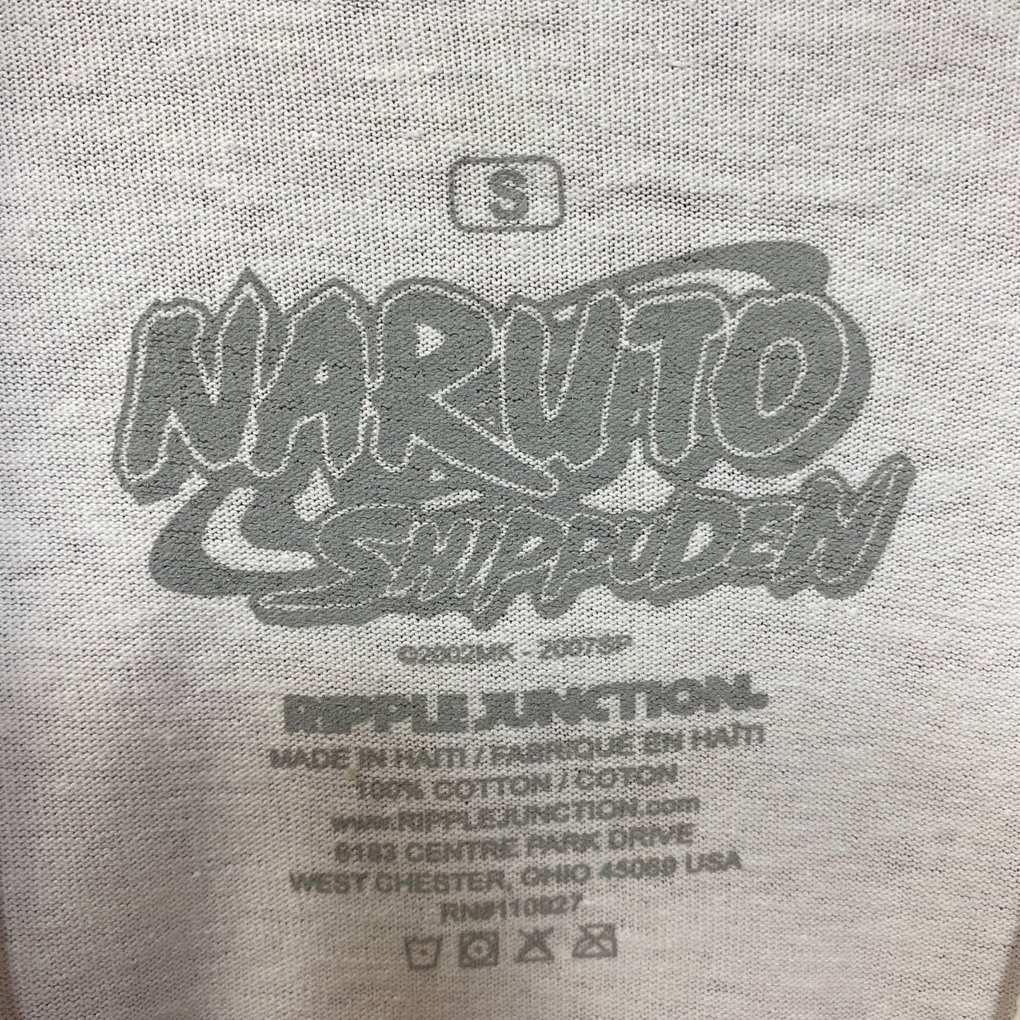 Naruto Shippuden Uzumaki Naruto Rasengan Anime T-Shirt Small