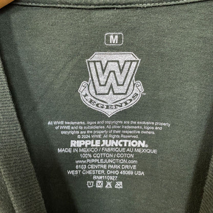 WWE Stone Cold Steve Austin And That's The Bottom Line Green T-Shirt Medium