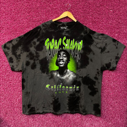 Tupac Shakur California Love Graphic Design Tie-Dye T-shirt XXXL