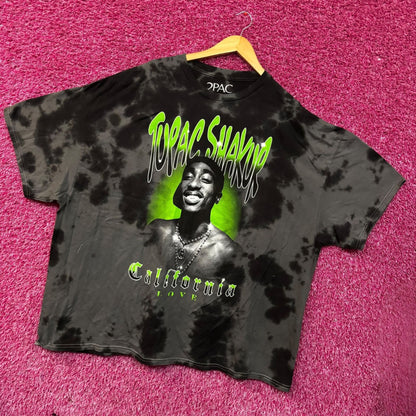 Tupac Shakur California Love Graphic Design Tie-Dye T-shirt XXXL