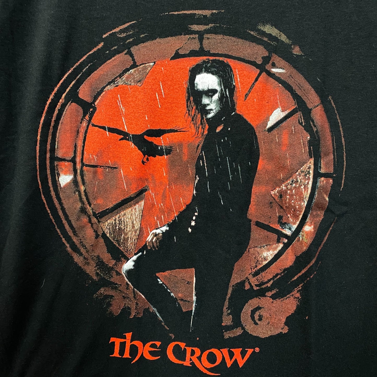 The Crow 1994 Movie Promo Poster Print T-Shirt Large
