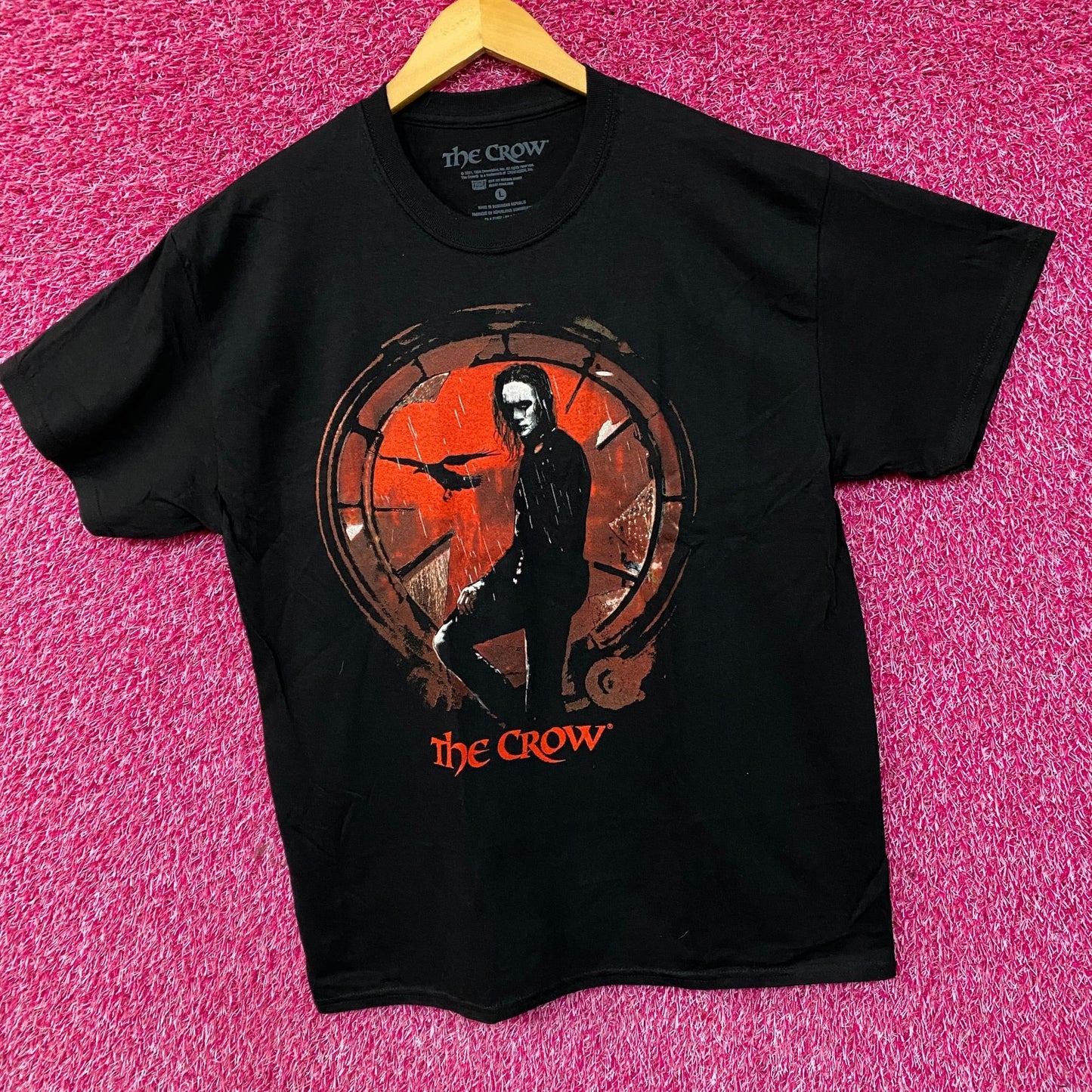 The Crow 1994 Movie Promo Poster Print T-Shirt Large