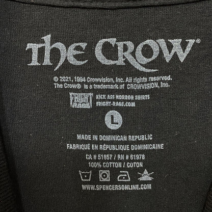 The Crow 1994 Movie Promo Poster Print T-Shirt Large