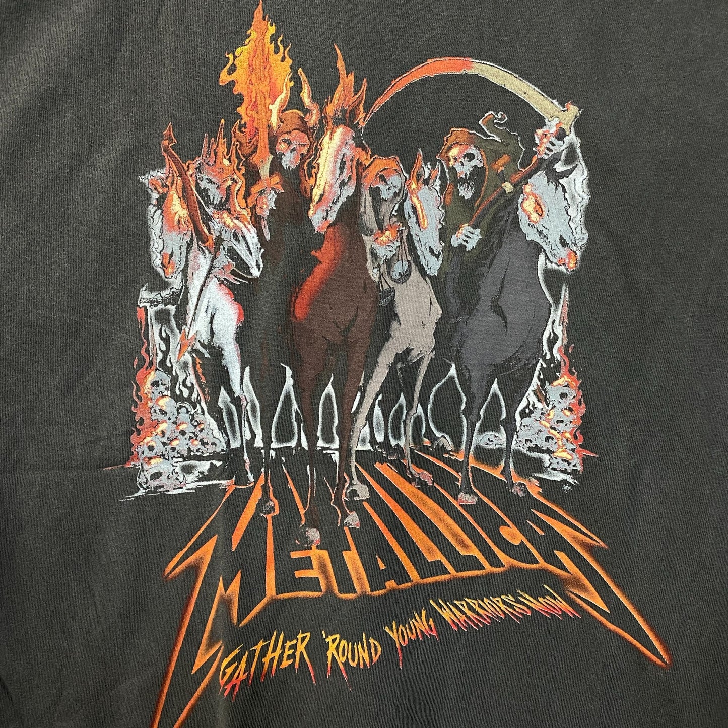 Metallica Four Horsemen of the Apocalypse Rock Tshirt size Medium