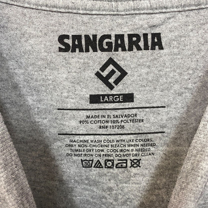 Strawberry Tsunami Sangaria Ramune Promo Gray Long Sleeve L