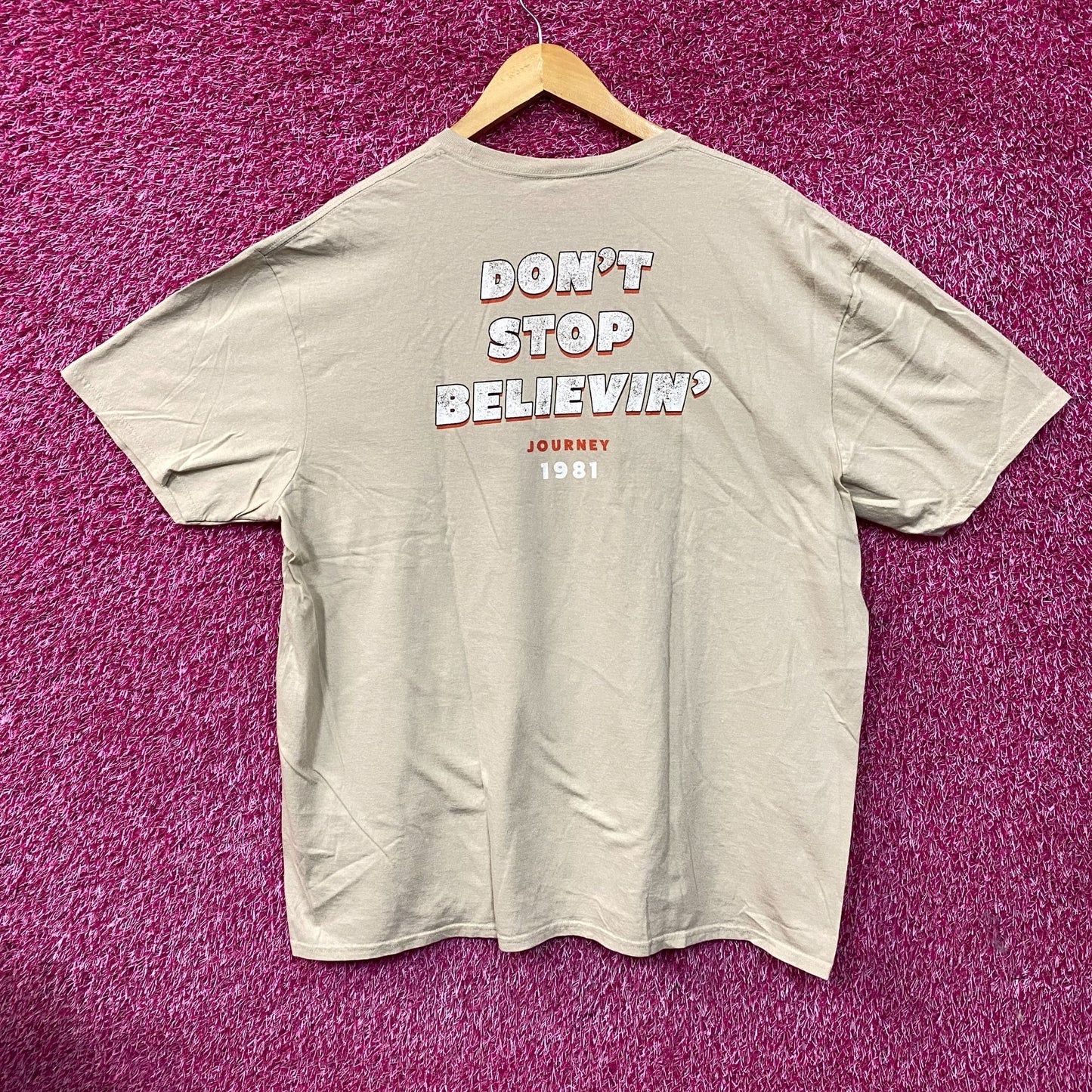 Journey Don't Stop Believin 1981 Band T-Shirt 2XL