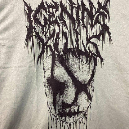 Ice Nine Inch Kills Silence Mask Rock Green Tee size Large