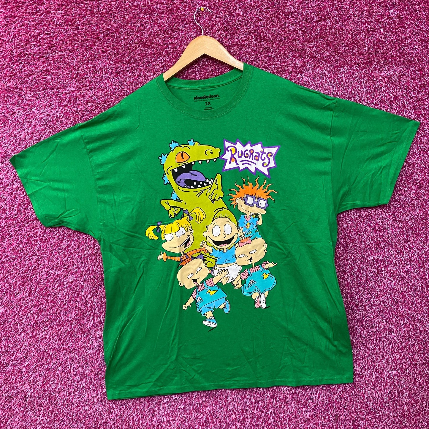 Nickelodeon Rugrats with Reptar T-Shirt 2XL