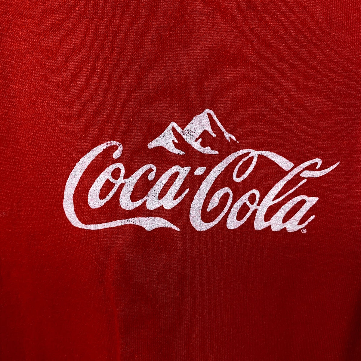 Coca-Cola Graphic Crewneck Sweatshirt Medium