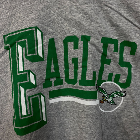 Junk Food Clothing Philadelphia Eagles Field Goal Long Sleeve Crop Large