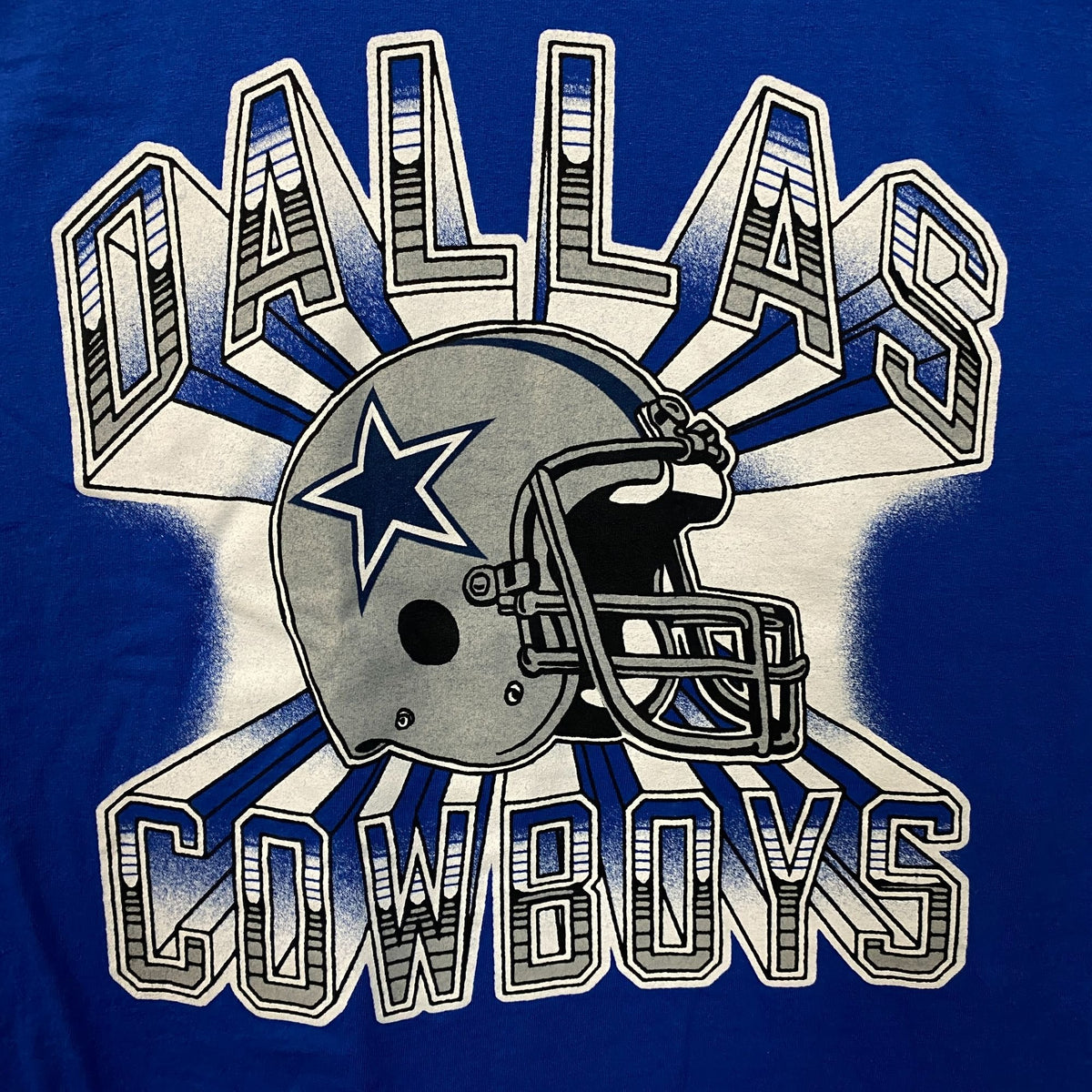 Junk Food Dallas Cowboys Back Lit 90s Style Tshirt size 2XL