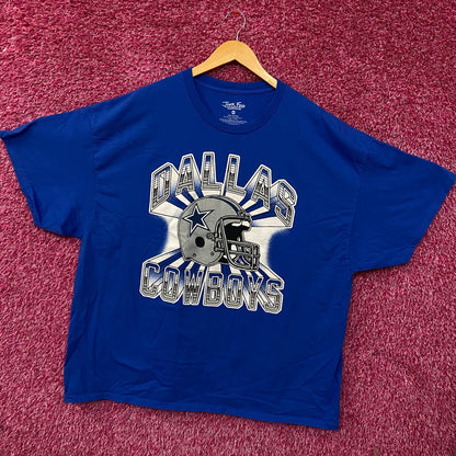 Junk Food Dallas Cowboys Back Lit 90s Style Tshirt size 2XL
