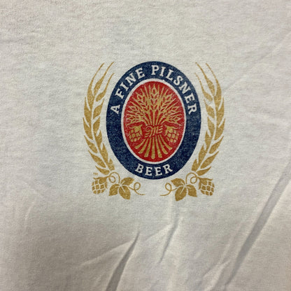 Luv Miller Lite Beer Logo Graphic Design Vintage Style Shirt Extra Small
