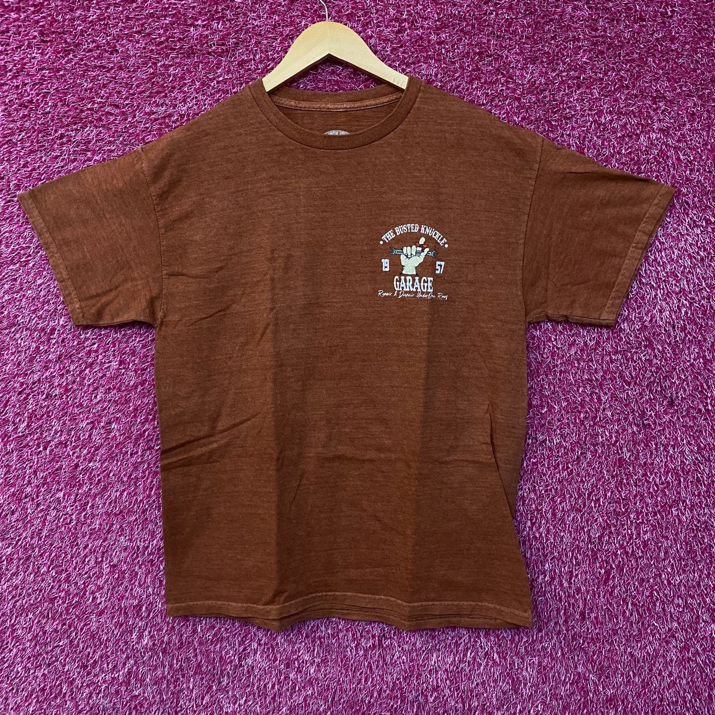 The Busted Knuckle Garage Graphic T-Shirt Small