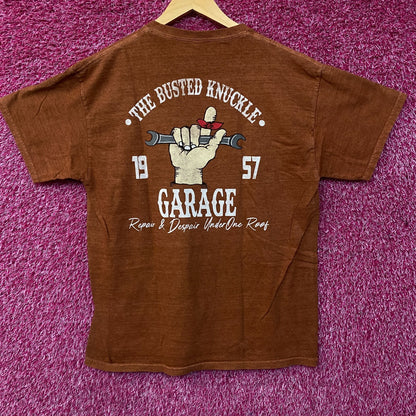 The Busted Knuckle Garage Graphic T-Shirt Small